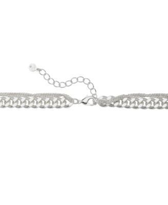 Women's Double Chain Necklace 16" + 2" extender and 18" + 2" extender