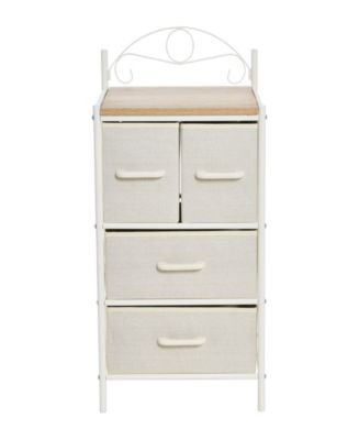 Household Essentials Short Storage Tower, 4 Drawer & Reviews - Cleaning ...