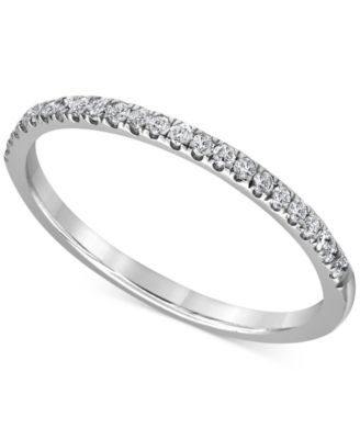Macy's - Diamond Band (1/6 ct. t.w.) in 18k White Gold