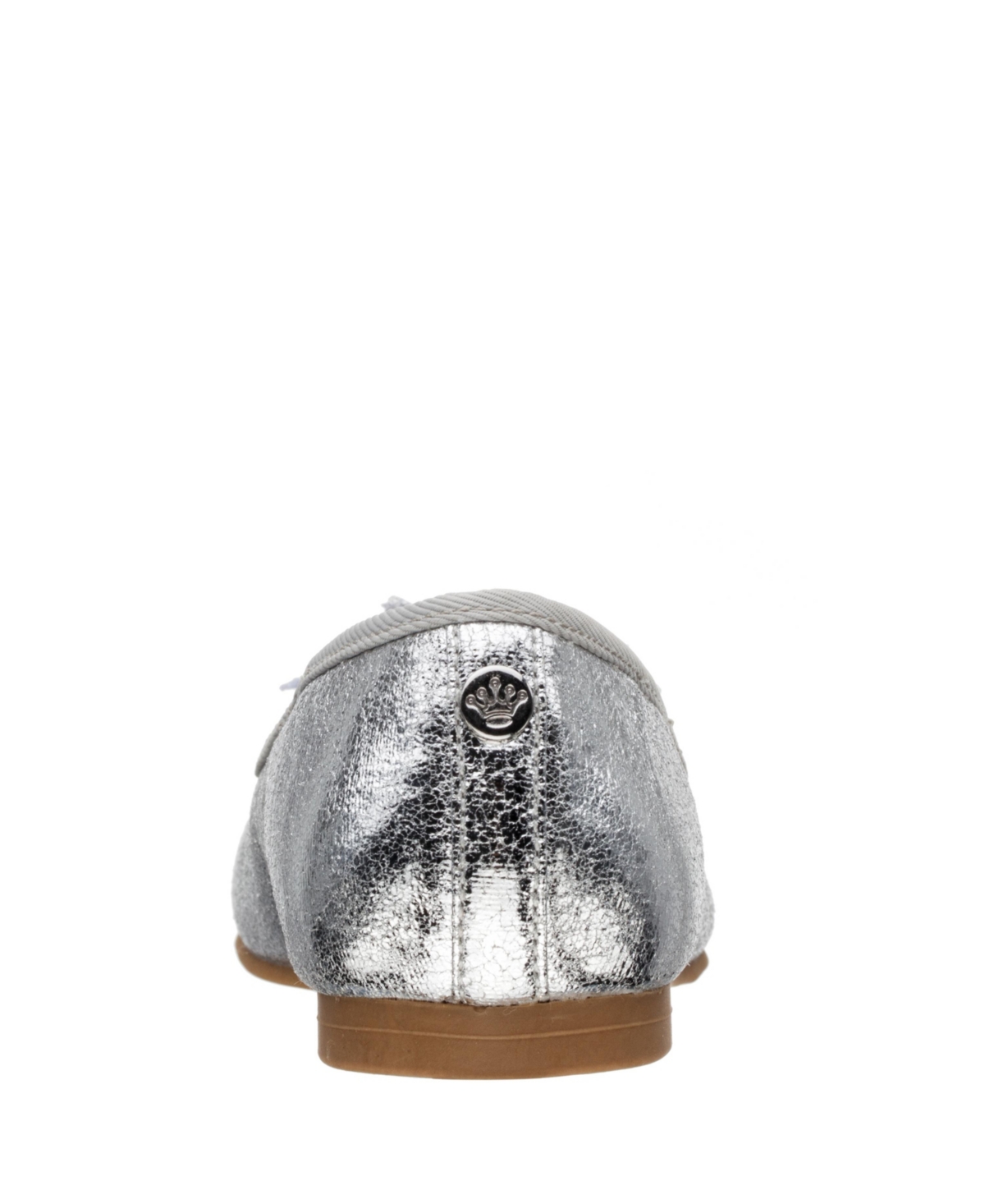 Nina Little Girls Jeanesse Ballet Flats - Silver-Tone Metallic