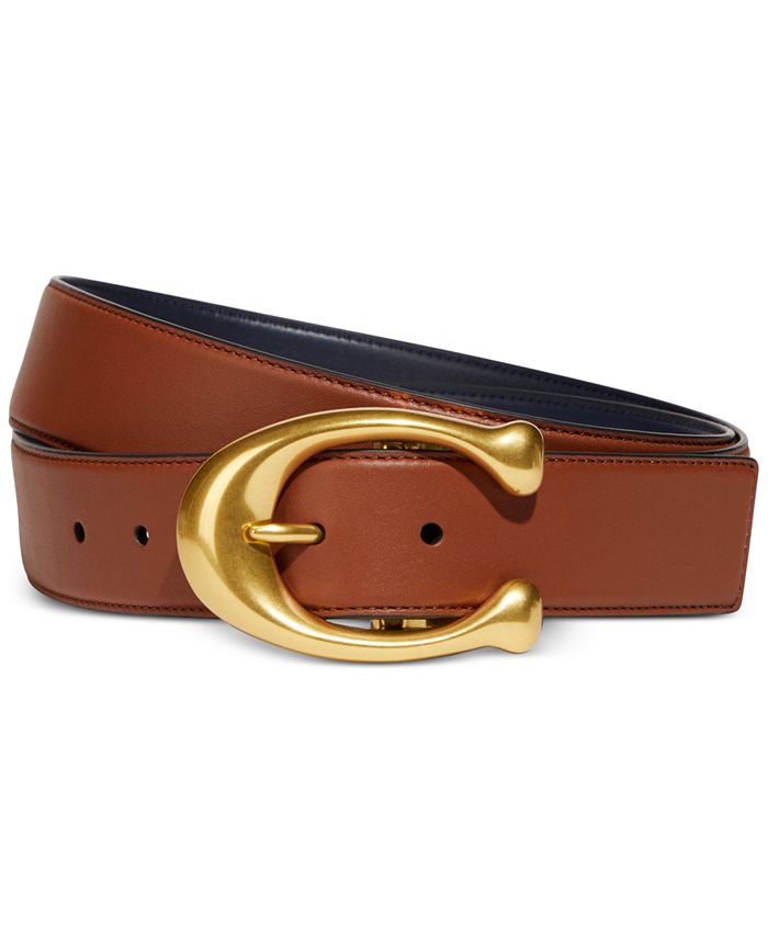Alfani Men's Reversible Custom Fit Belt, Created for Macys - Macy's