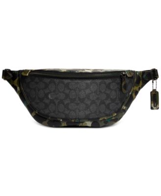 coach belt bag camo