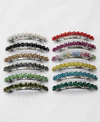 Women's Crystal Rose Hair Jaw