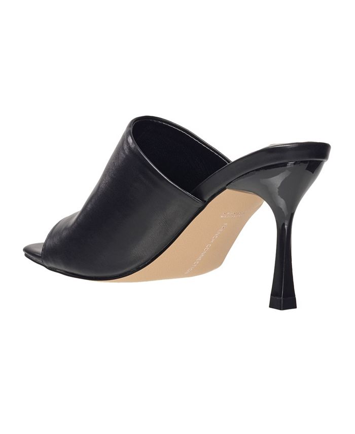 French Connection Women's Kelly High Heel Slide Sandals - Macy's