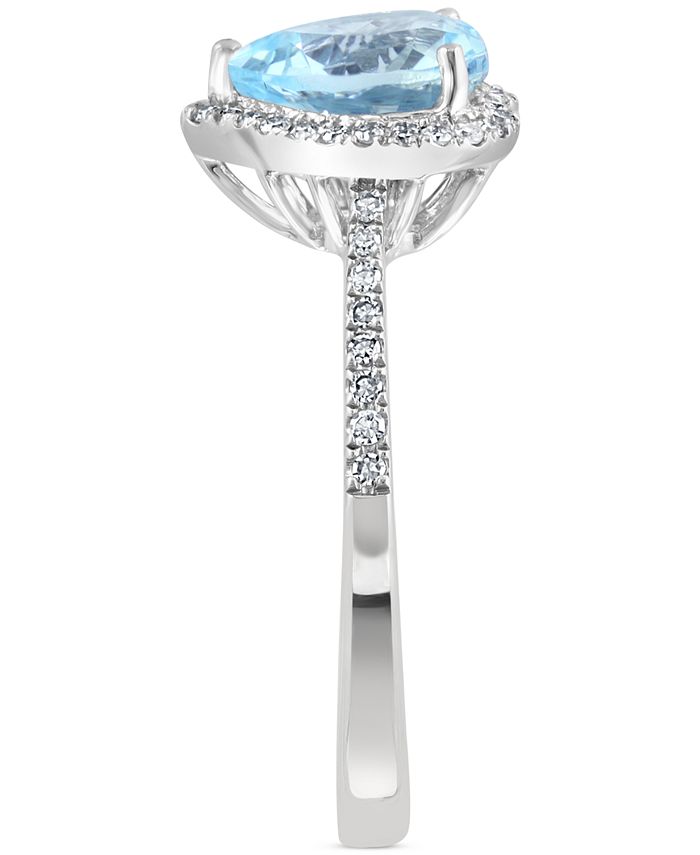 Aquamarine best sale ring macys