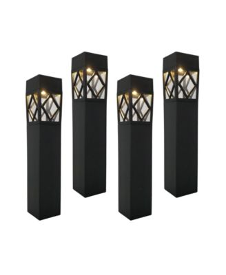 Solar Powered Garden Tabletop Lights, Set of 4