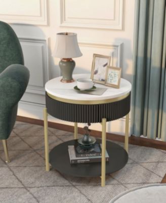 Marei 1 Drawer End Table