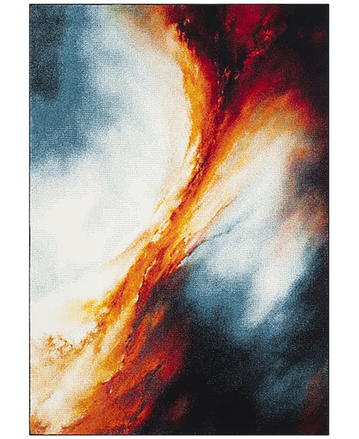 Safavieh Galaxy Gal-112 9' x 12' Area Rug - Orange