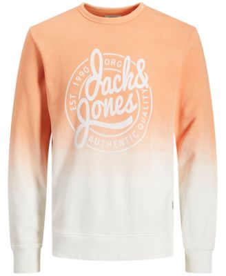 Jack & Jones - Men's JJTarif Dip Dye Sweatshirt