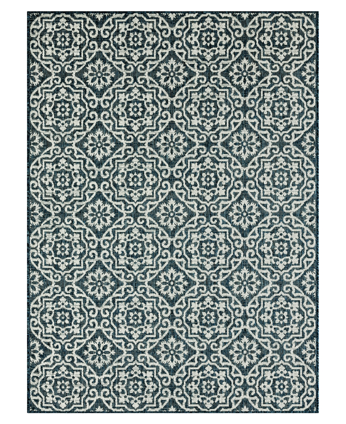Shop Nicole Miller Patio Country Danica 6'6" X 9'2" Area Rug In Teal