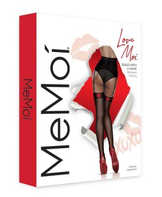Women's Heart Backseam Stockings