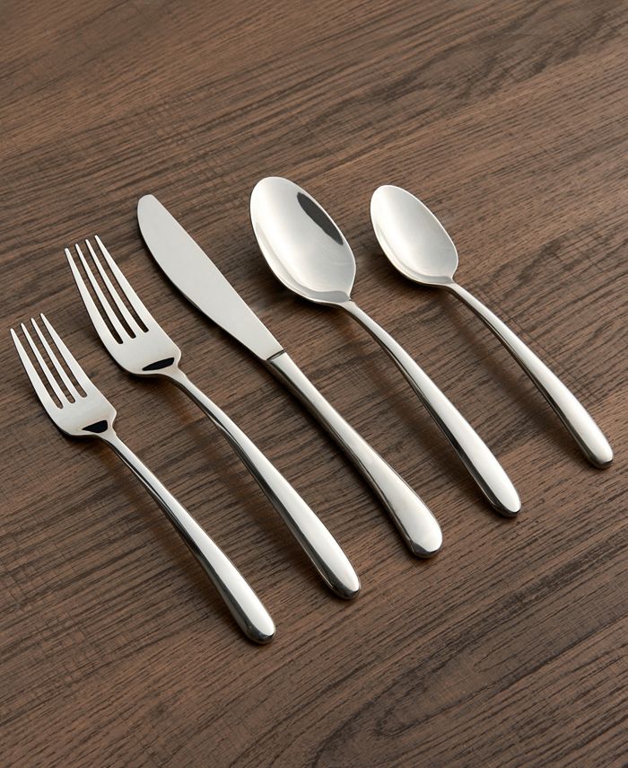 Cambridge Silversmiths Jude Set Posate 45 Pezzi – Servizio Da Tavola 8 Persone In Acciaio Inox, Colore Argento, Lavabile In Lavastoviglie - 3