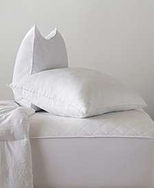 Overstuffed Plush Allergy Resistant Gel Filled Side/Back Sleeper Pillow - Set of Two - Standard