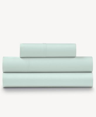 Percale Cool and Crisp 100% Cotton 3-Pc. Sheet Set, Twin