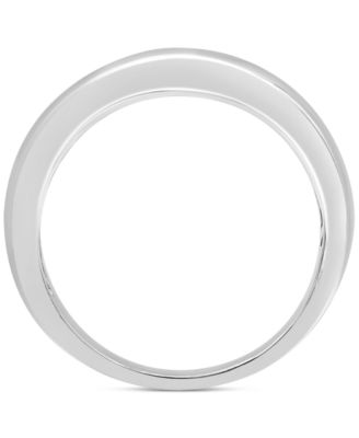 Men's Diamond Princess-Cut Band (1 ct. t.w.) in 10k White, Yellow or Rose Gold