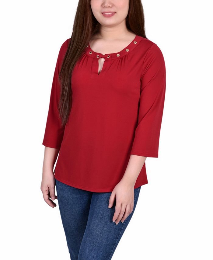 Macys petite tops sale on sale
