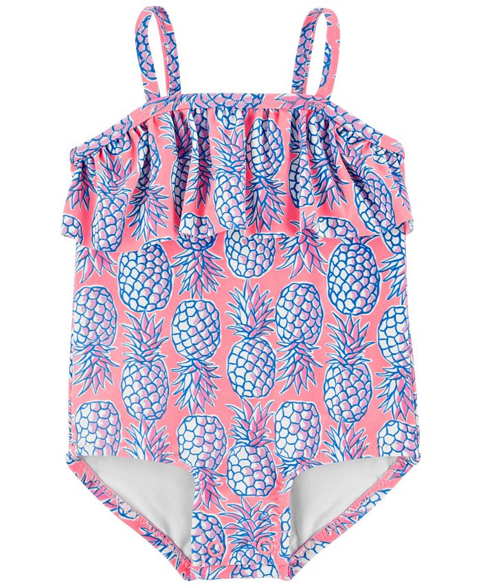 Girls pineapple swimsuit discount
