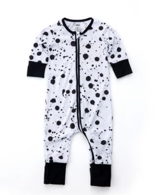 Earth Baby Outfitters Baby Boys or Baby Girls 2 Way Zippy Romper - Splash