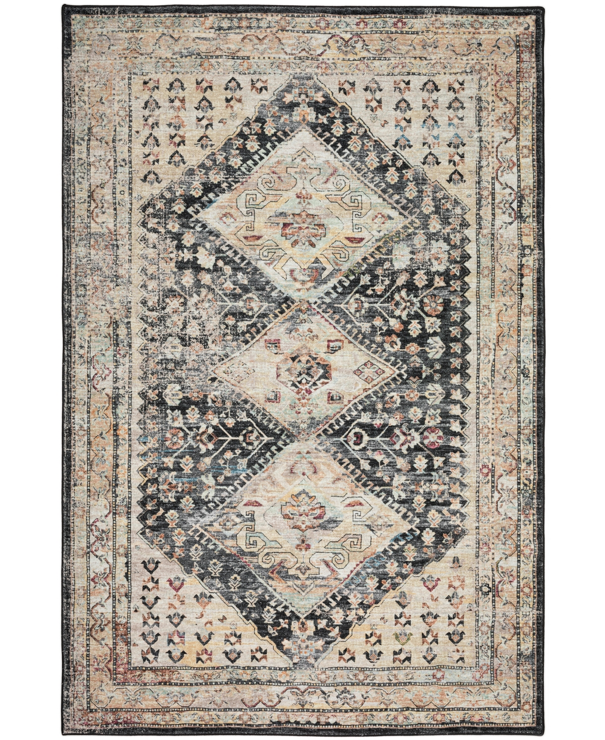 D Style Jericho Jc9 8' X 10' Area Rug In Midnight