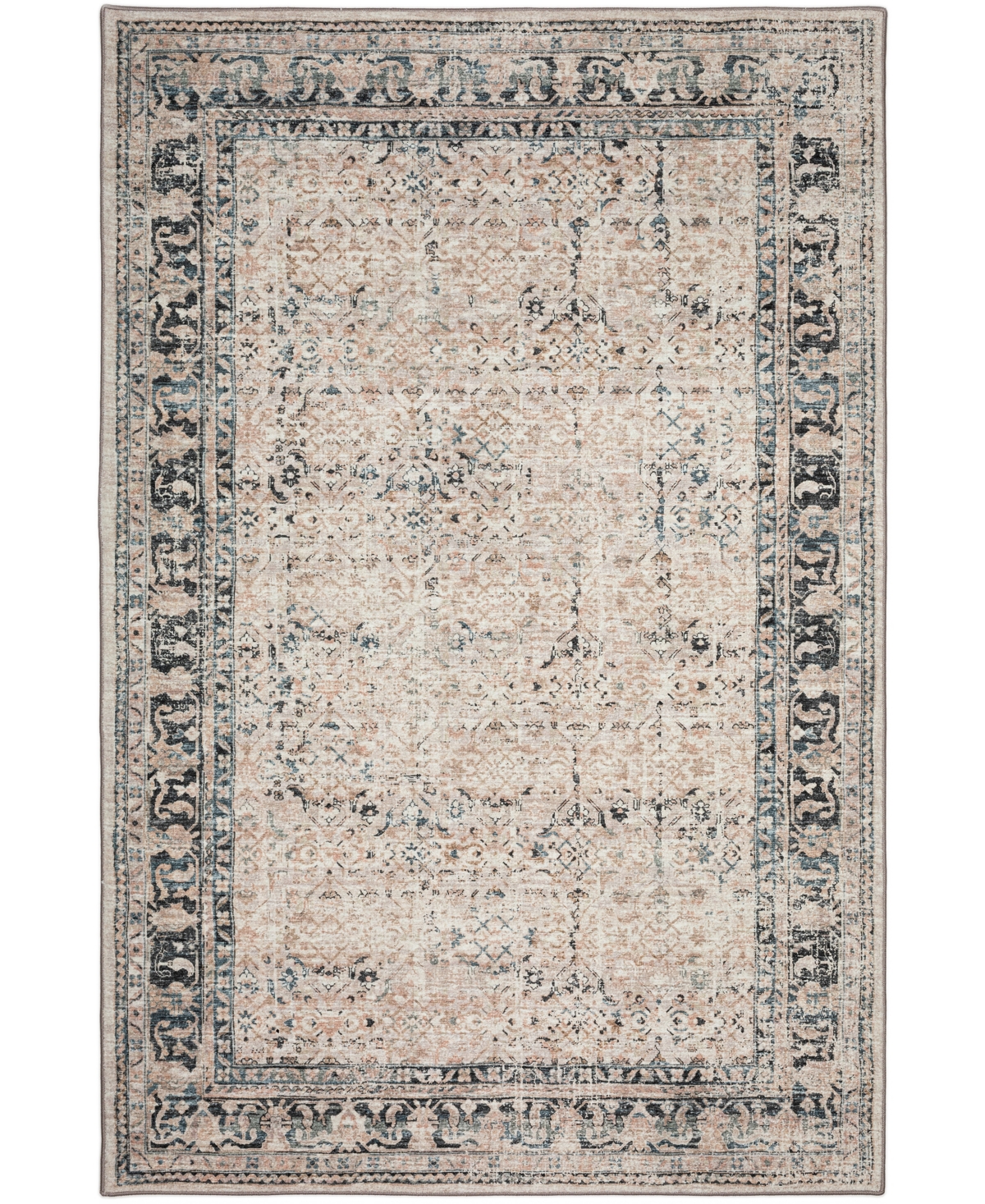 D Style Jericho Jc10 3' X 5' Area Rug In Taupe