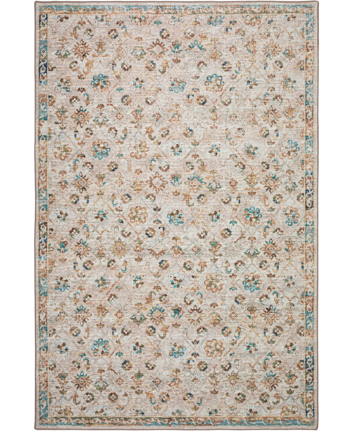 D Style Jericho Jc8 8' X 10' Area Rug In Beige