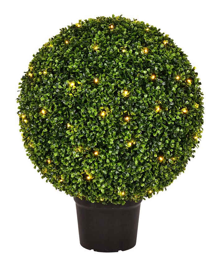 Vickerman 24" Artificial Boxwood Ball Macy's