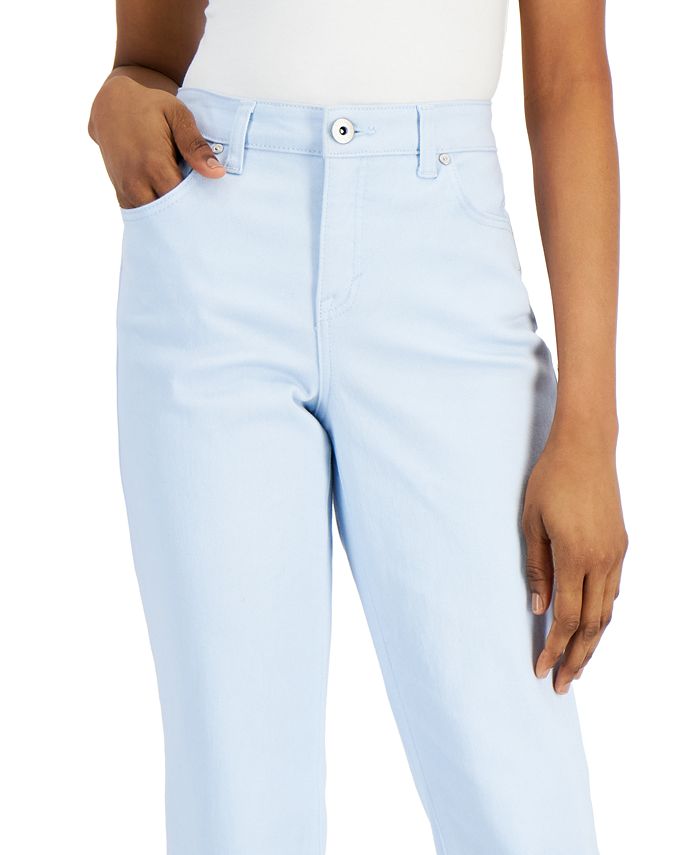 Style & Co Curvy Cuffed Capri Jeans, Created for Macy's & Reviews ...