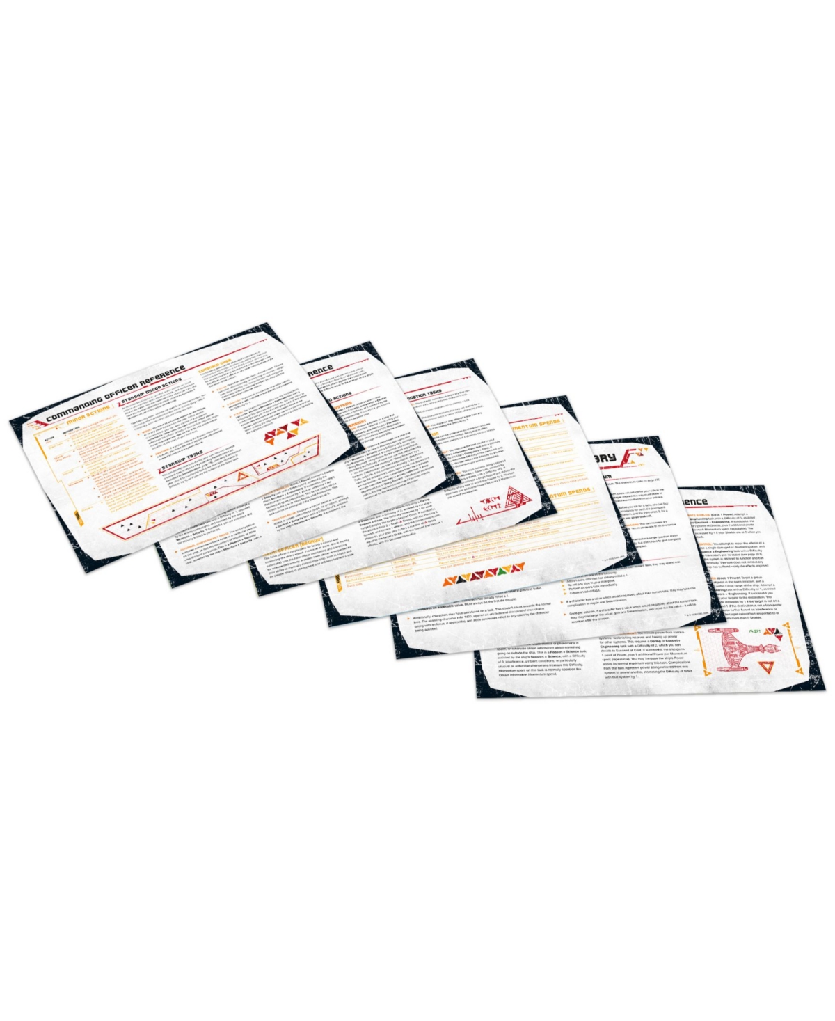 Star Trek Adventures the Klingon Empire Gamemaster Set, 6 Pieces