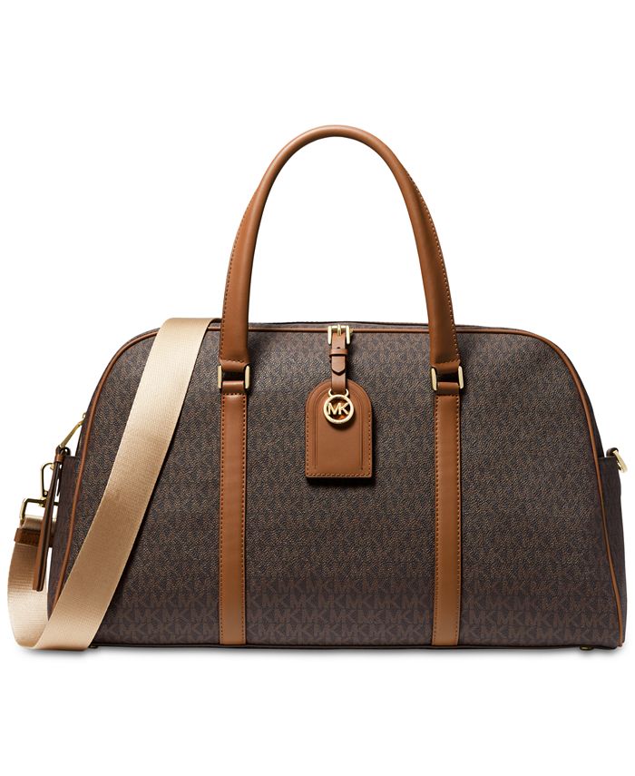 Michael Kors Signature Heritage Extra Large Weekender & Reviews - Handbags  & Accessories - Macy's