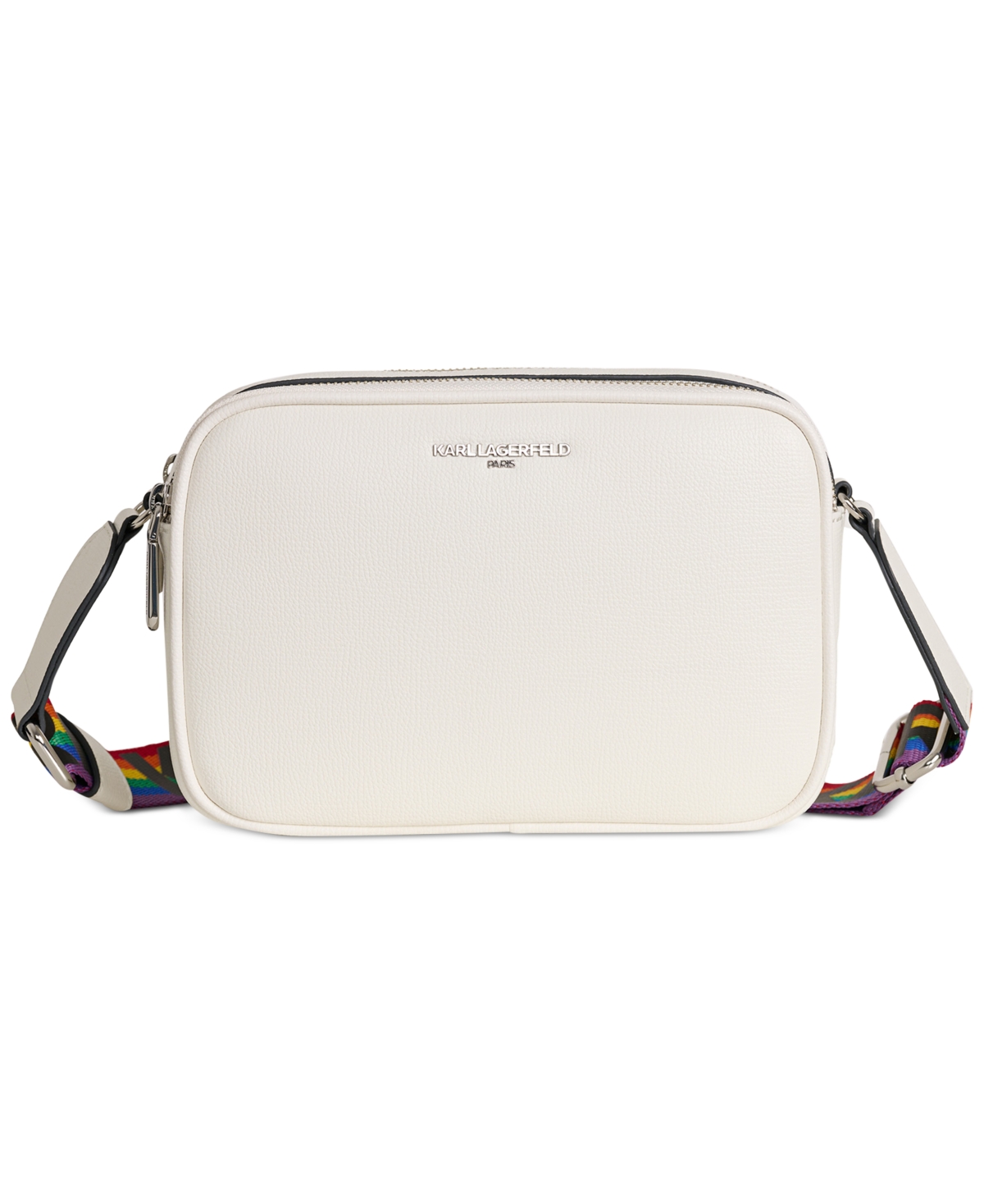 Karl Lagerfeld Maybelle Crossbody In Winter White ModeSens