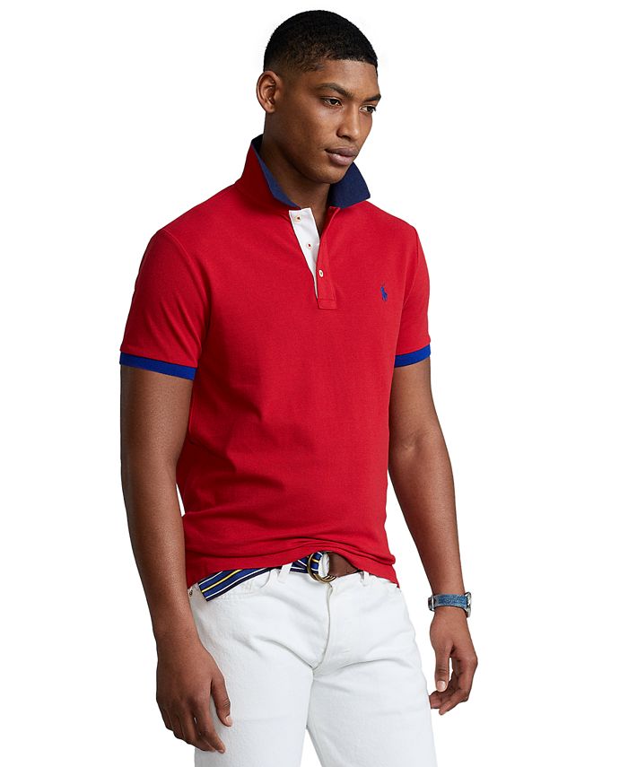 Polo Ralph Lauren Men's ClassicFit Mesh Polo Shirt Macy's