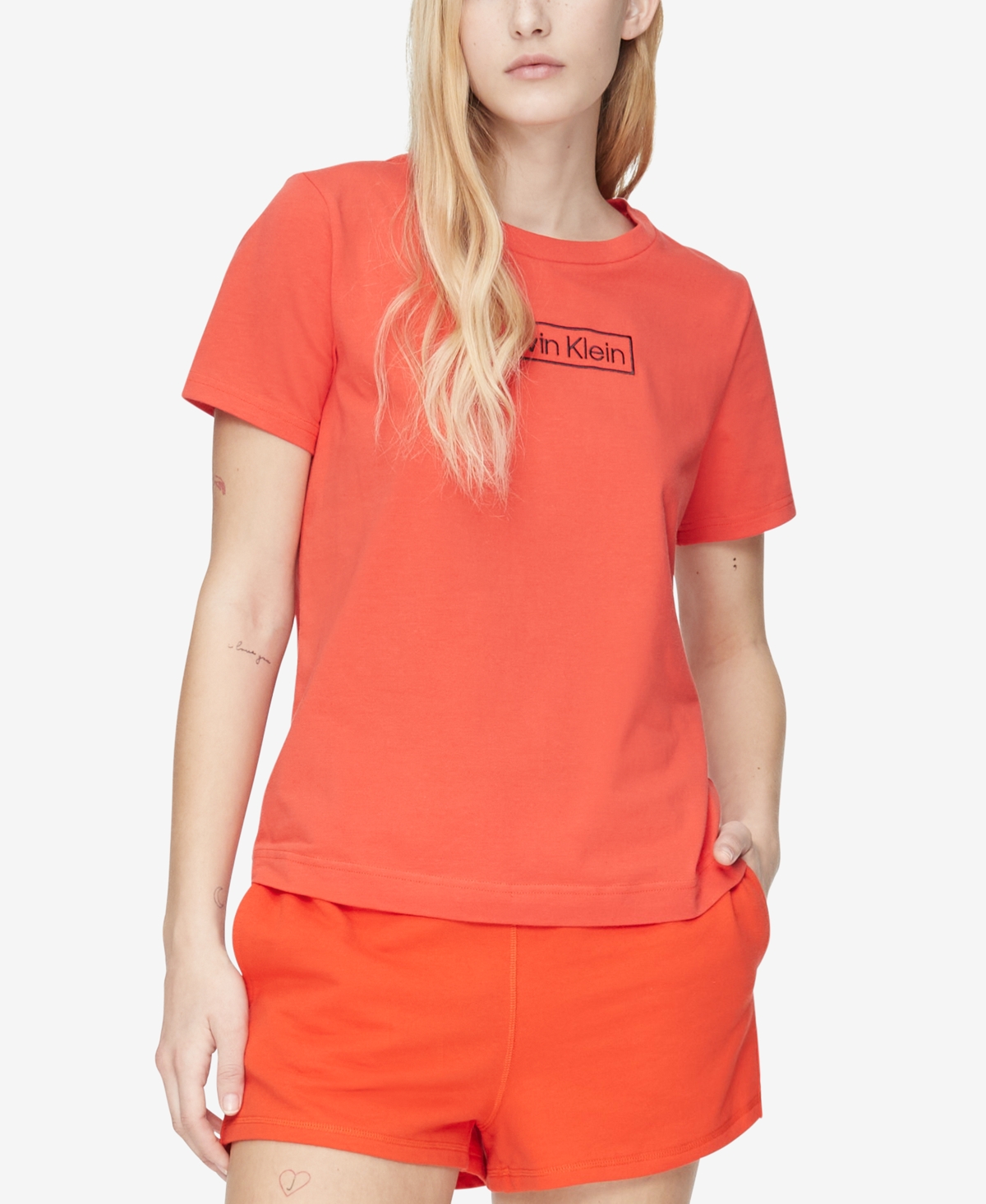 Calvin Klein Women's Reimagined Heritage Lounge T-Shirt