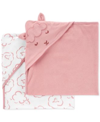 Carter's - Baby Girls 2-Pack Hooded Towels