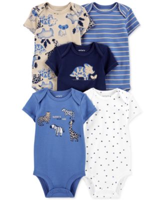 Carter's - Baby Boys 5-Pack Short-Sleeve Original Bodysuits