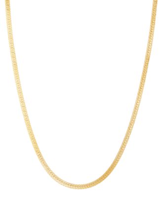 Reversible deals herringbone necklace