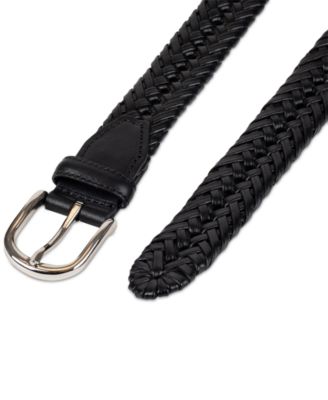 Men's Hand-Laced Braided Belt, Created for Macy's 