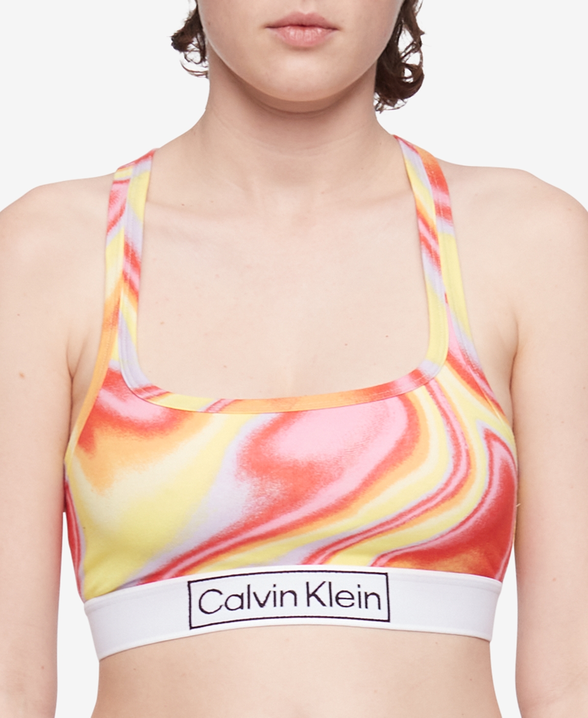 Calvin Klein Women's Reimagined Heritage Unlined Bralette QF6768