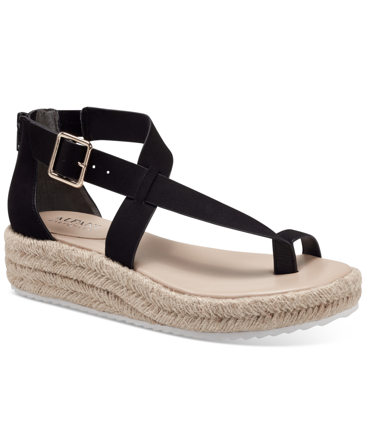 Alfani Moira Espadrille Wedge Sandals, Created For Macy's Women's Shoes ...