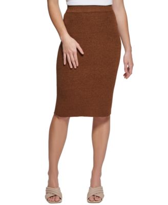 calvin klein knit skirt