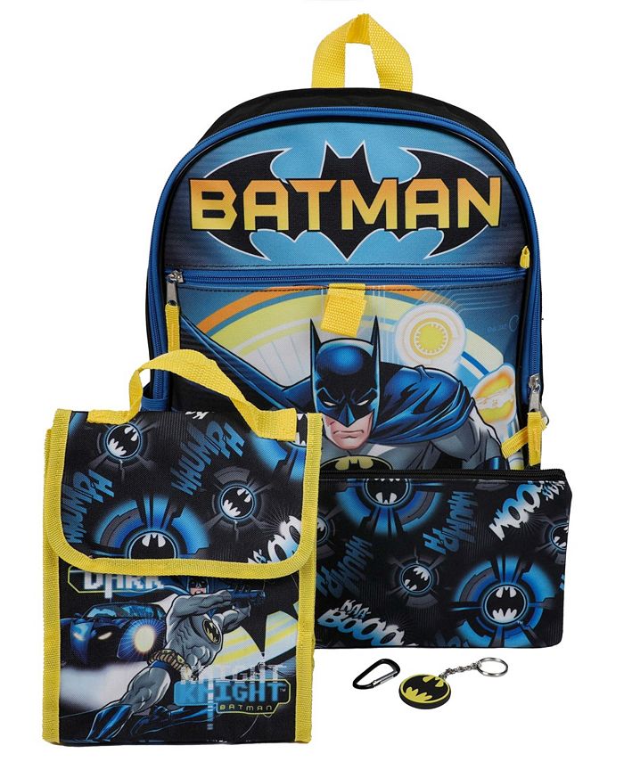 Bioworld Batman Backpack, 5 Piece Set & Reviews - All Kids' Accessories -  Kids - Macy's