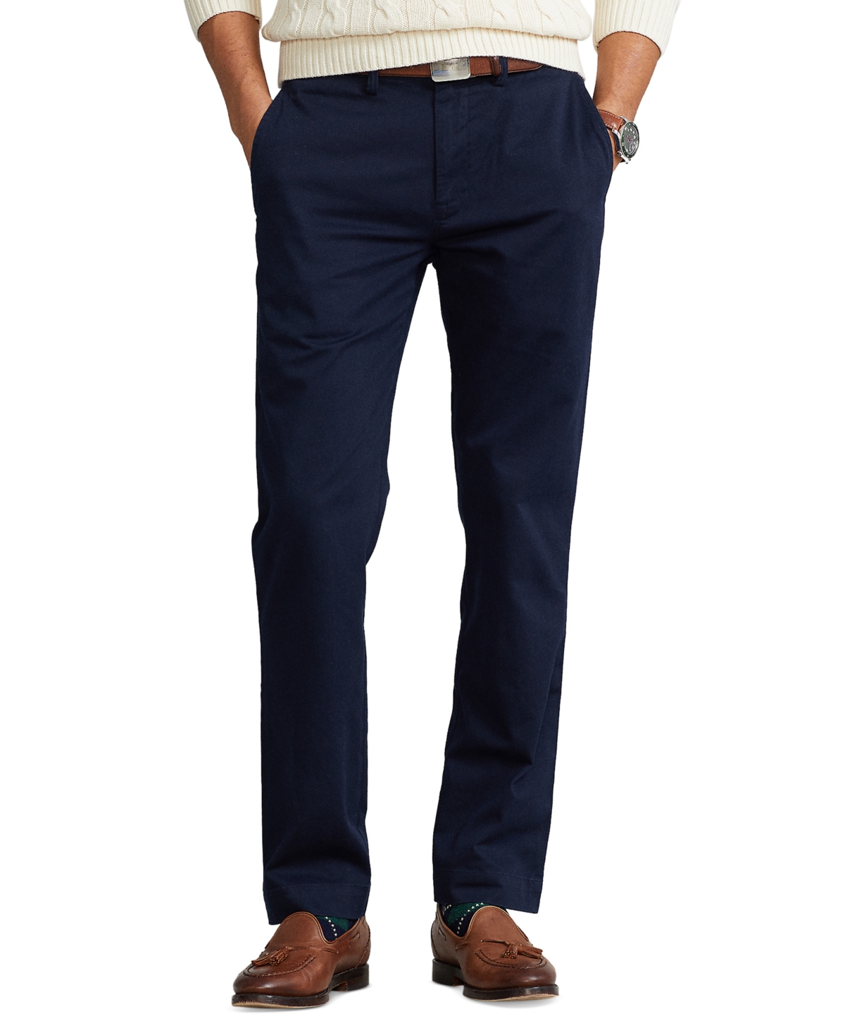 Polo Ralph Lauren Men's Classic-fit Bedford Chino Pants In Aviator Navy