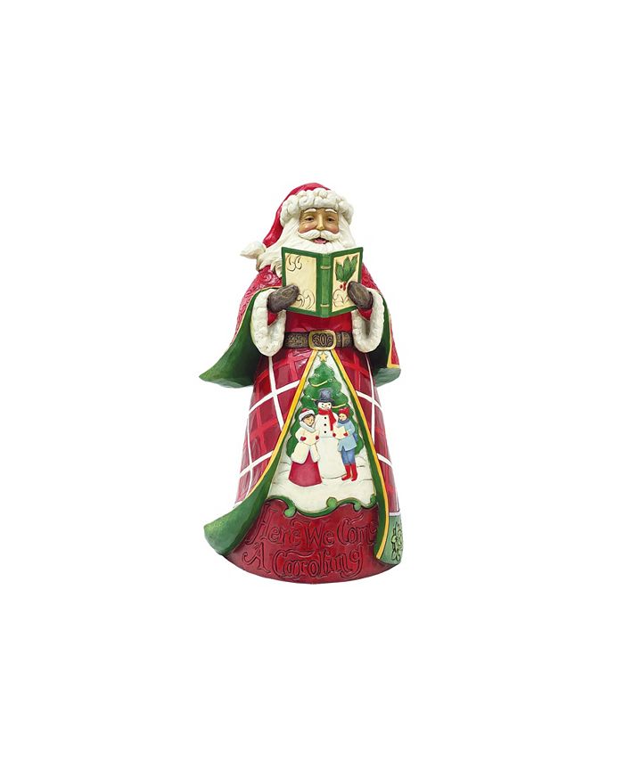 Jim Shore Caroling Santa 16th Annual Figurine Macy's