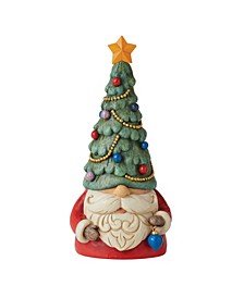 Christmas Tree Lighted Gnome Figurine