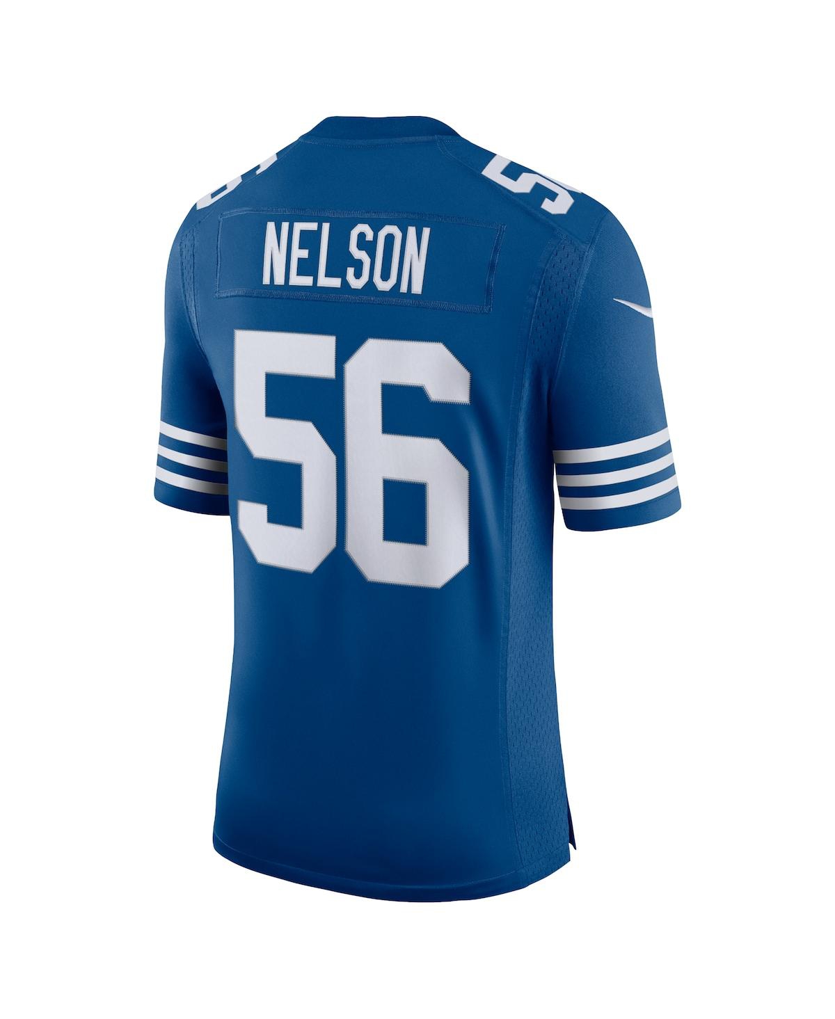 Men's Nike Quenton NelsonIndianapolis Colts Alternate Vapor Limited Jersey - Royal
