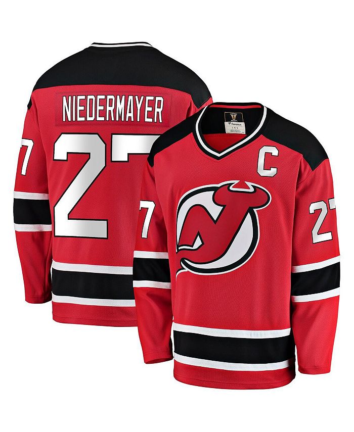 Fanatics Men's Branded Scott Niedermayer Red New Jersey Devils Premier