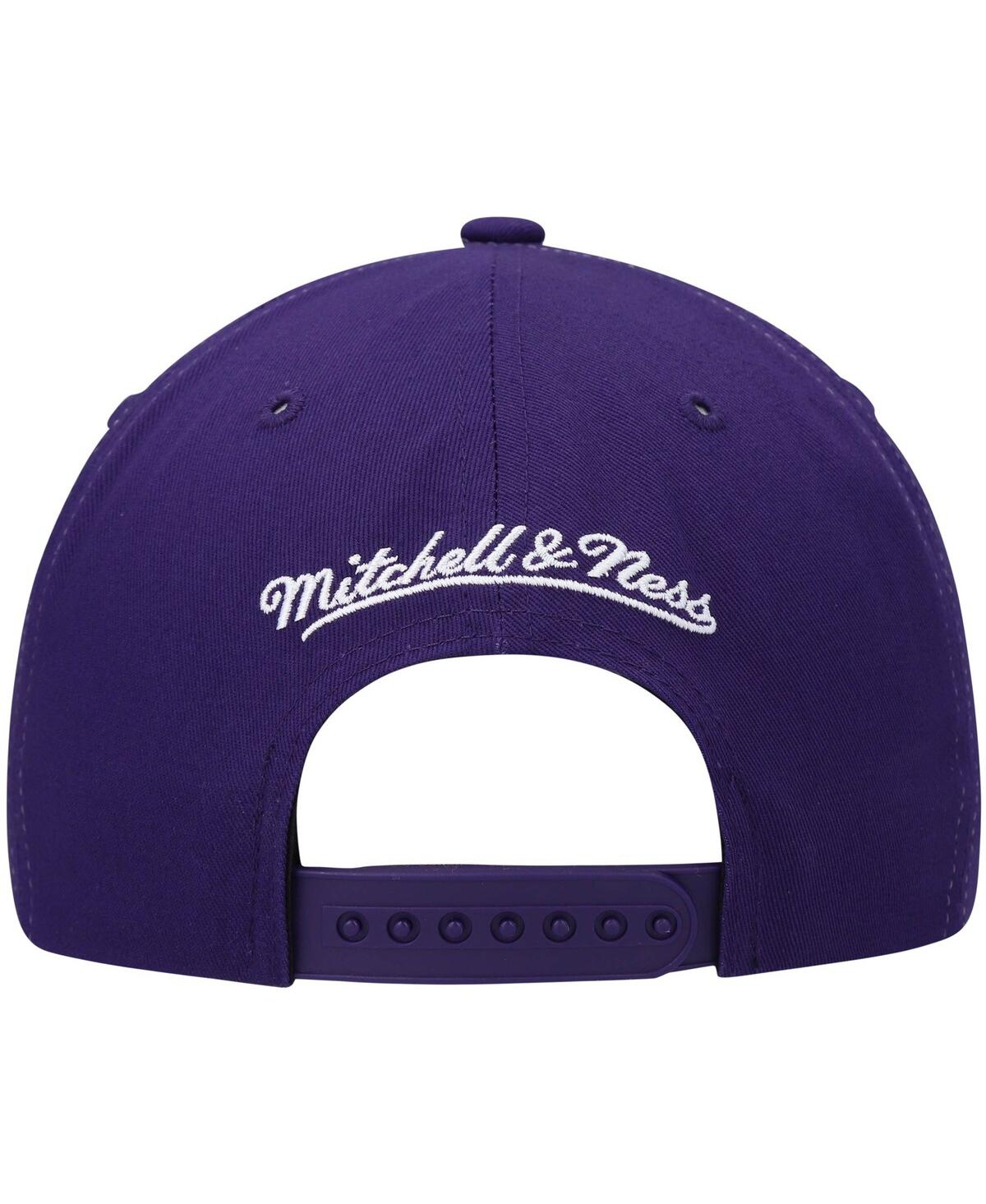 Mitchell & Ness Men's  Purple Phoenix Suns Hardwood Classics Retro Bolt Deadstock Snapback Hat In Purple