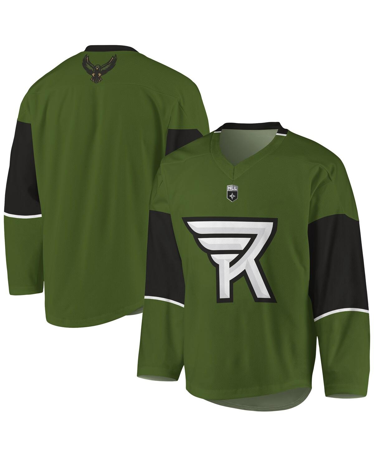 Men's Green, Black Rochester Knighthawks Replica Jersey - Green, Black