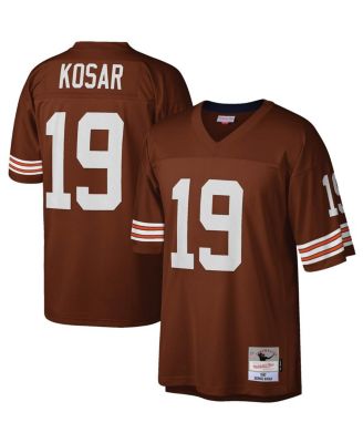 Men's Bernie Kosar Brown Cleveland Browns Legacy Replica Jersey