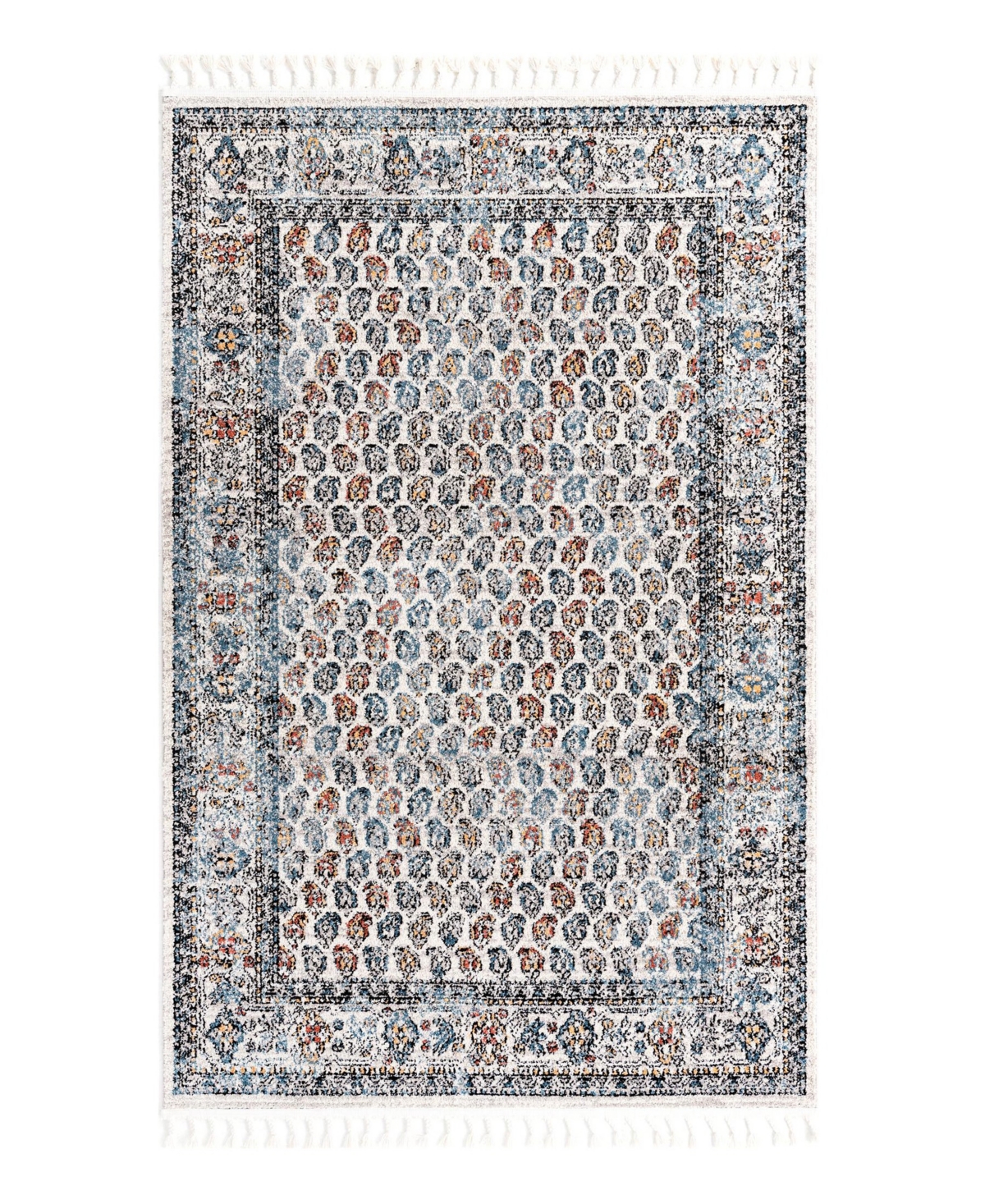 Bayshore Home Porthos Por05 5'3" X 8' Area Rug In Multi