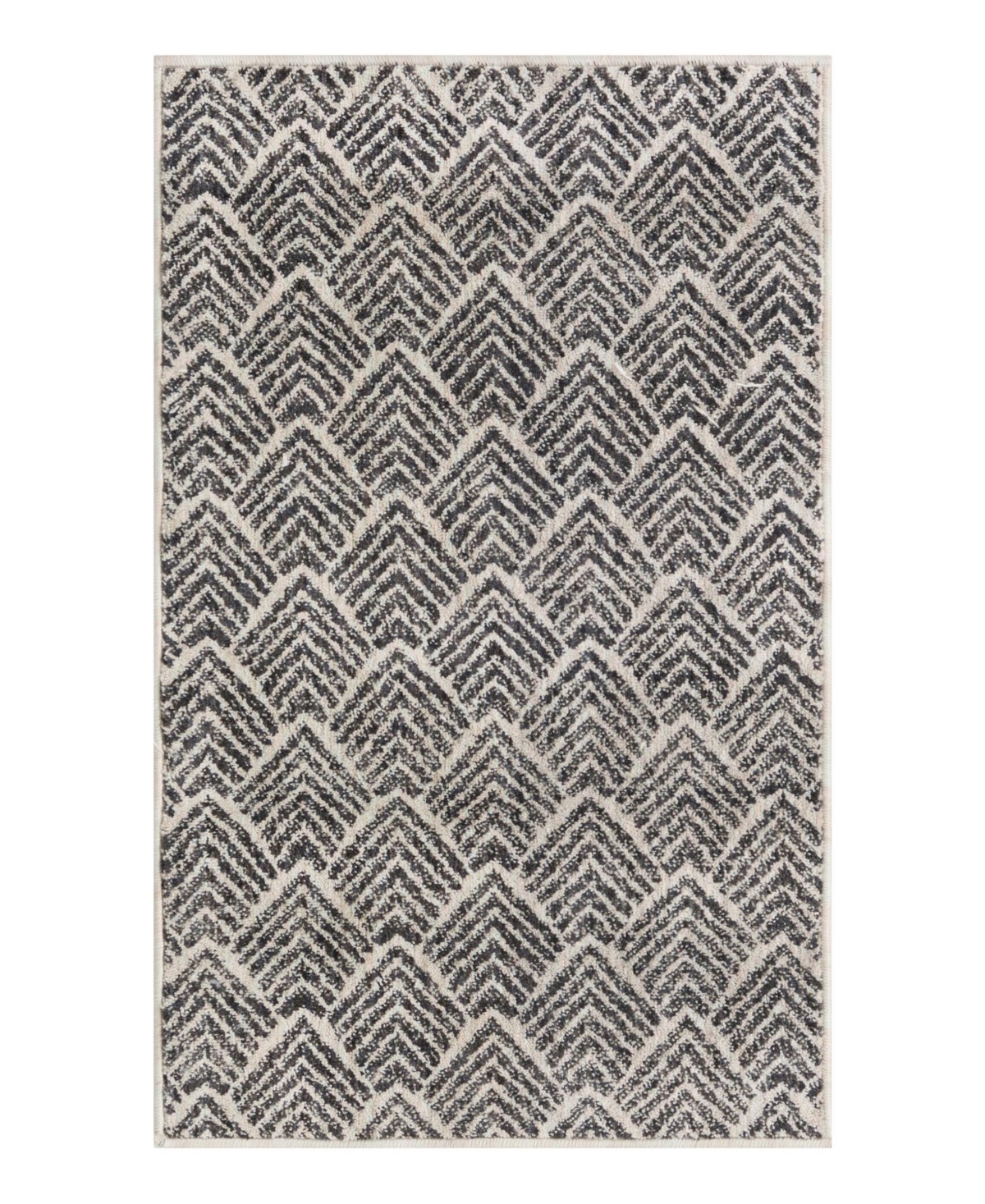 Bayshore Home Endure End02 2' X 3' Area Rug In Charcoal
